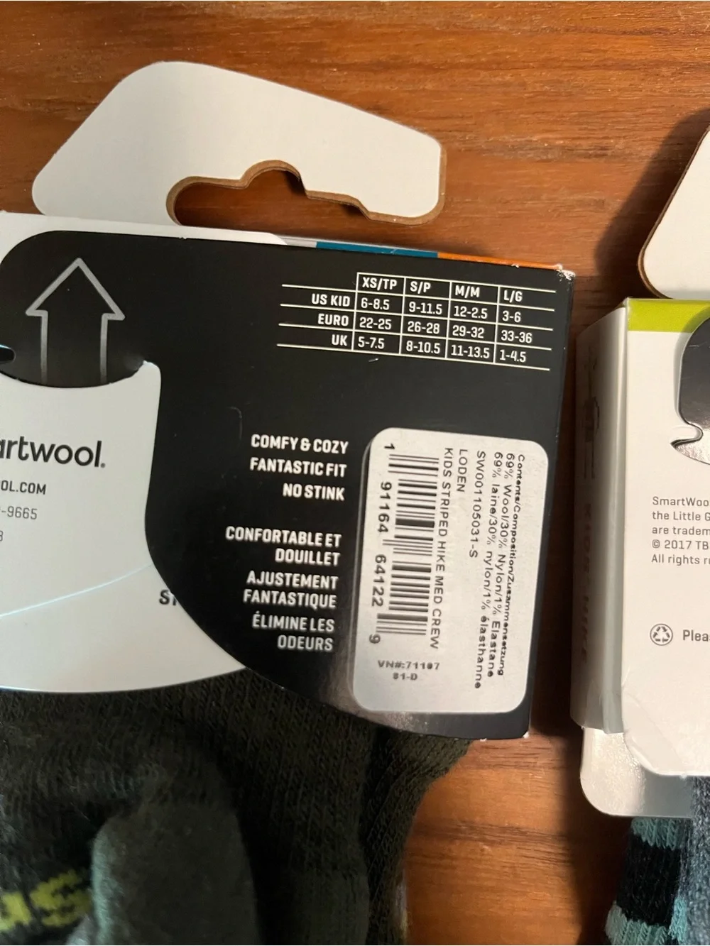 Smartwool new packaging